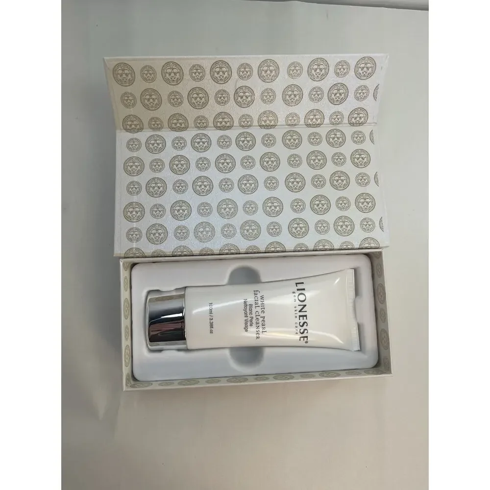 Lionessa Gem Skin Care White Pearl Facial Cleanser 3.38 fl oz New In Box